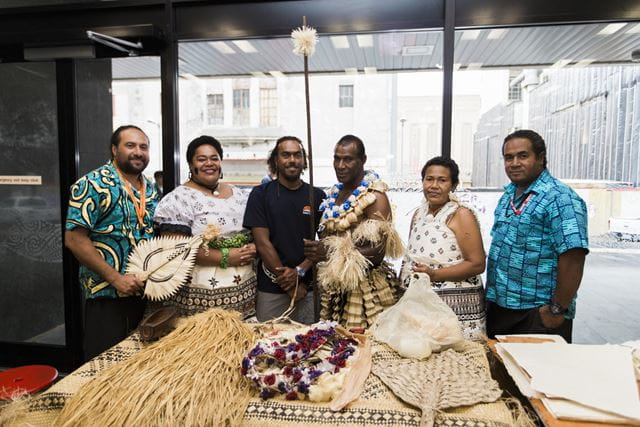 Visiting Fijian heritage artist share their knowledge and skills