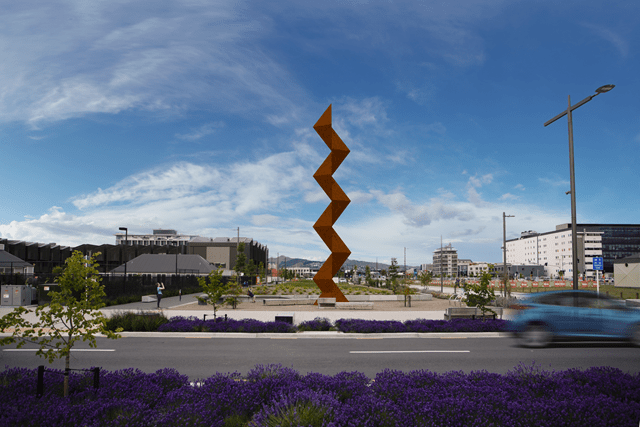 Sixteen metre tall sculpture to light up city skyline