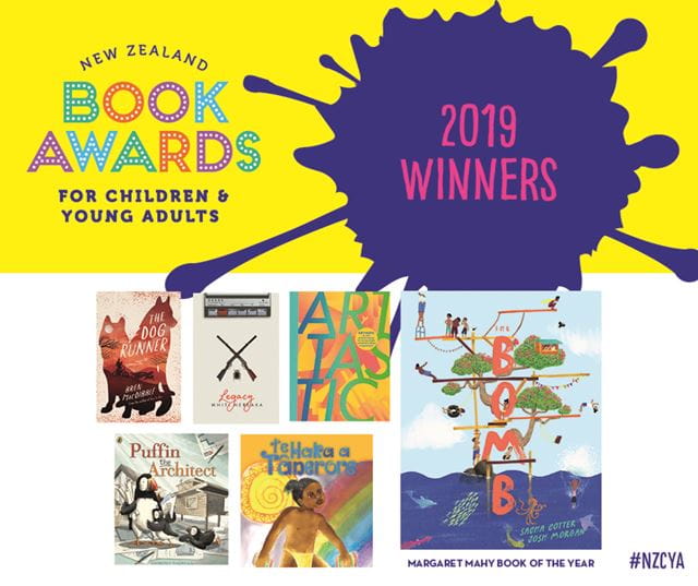 Congrats to the winners of the 2019 NZ Book Awards for Children and Young Adults