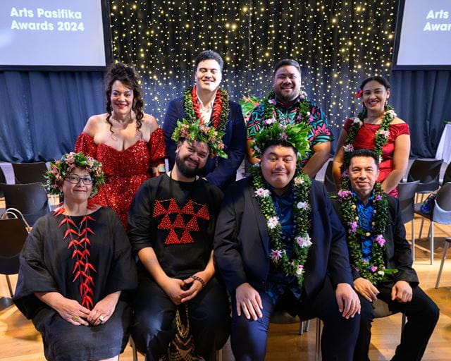 Group photo Arts Pasifika Award Recipients 