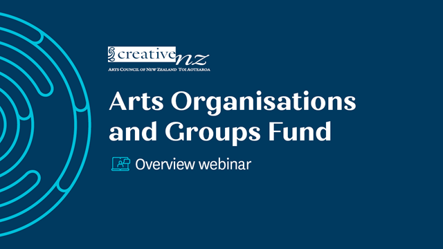 Arts organisations and Groups fund