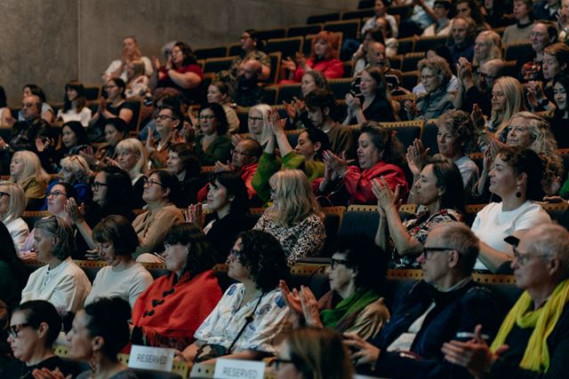 All in for arts crowd