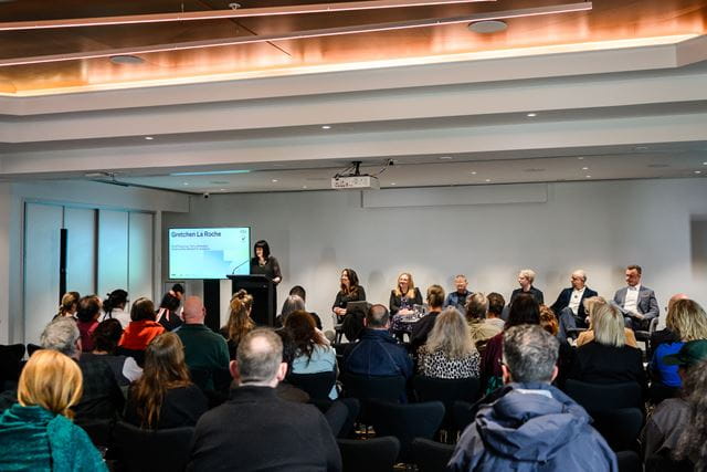 Election Kōrero: Arts Across Party Lines event. Image: The Arts Foundation Te Tumu Toi.