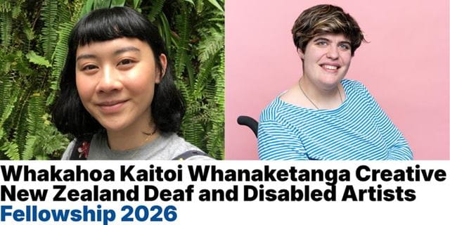 Deaf and disabled Artists Fellowship Collage