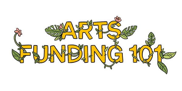 Arts Funding 101 banner