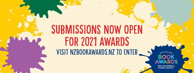 Submissions open for 2021 New Zealand Book Awards for Children and Young Adults