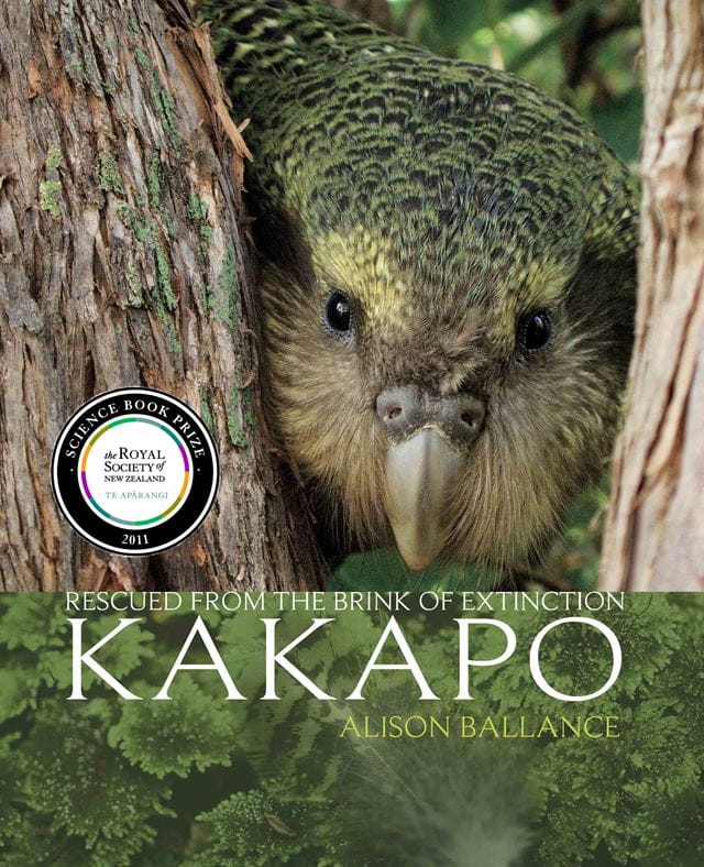 New Zealands rarest parrot stars in award winning popular science book