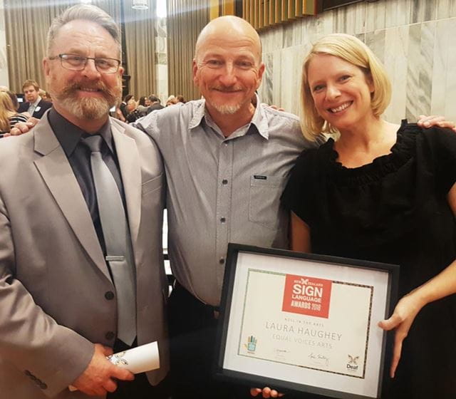 Waikato theatre director wins NZSL Arts Award 2018