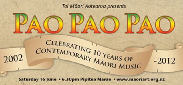 PAO PAO PAO celebrates 10 years of contemporary Maori music