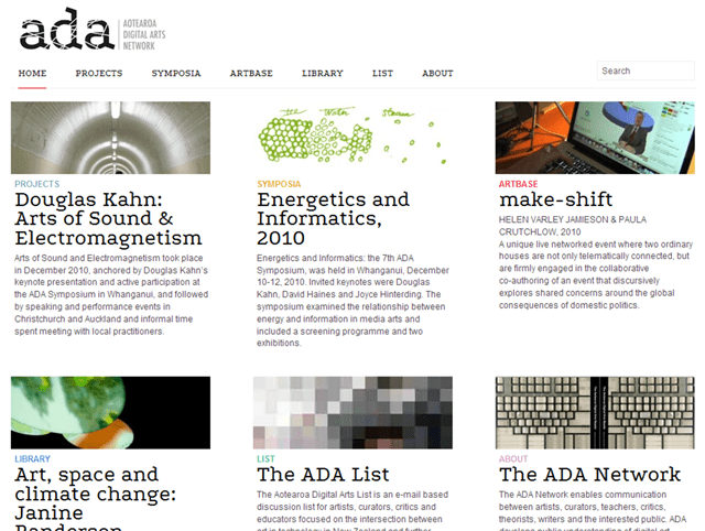 New website for NZs digital artists