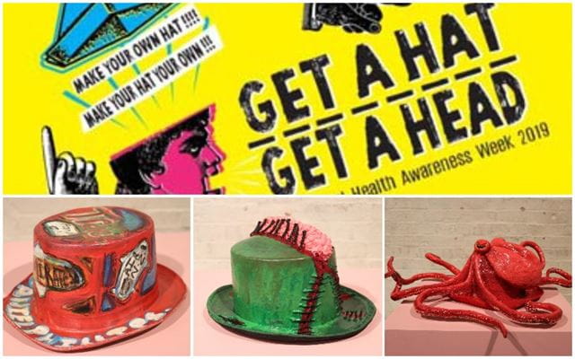 Hats exhibition promotes mental wellbeing