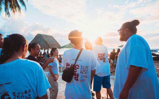 Projekt Team in the Cook Islands