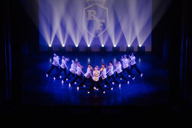 Dancers on stage